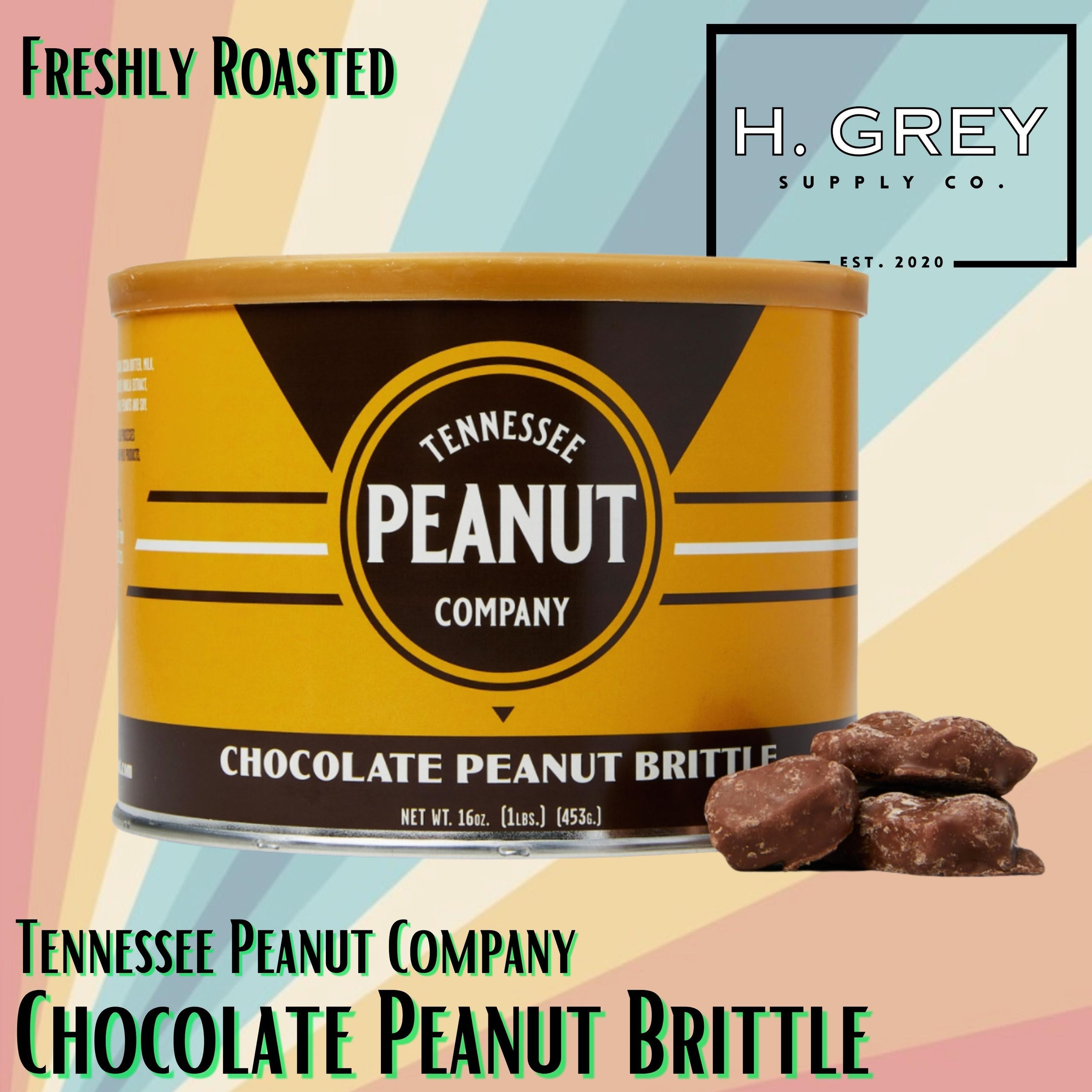 Tennessee peanut company chocolate peanut brittle h grey supply co llc